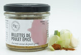 Rillettes de poulet épicé 100g