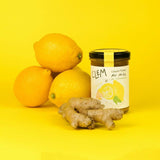 Confiture de citron et gingembre au miel